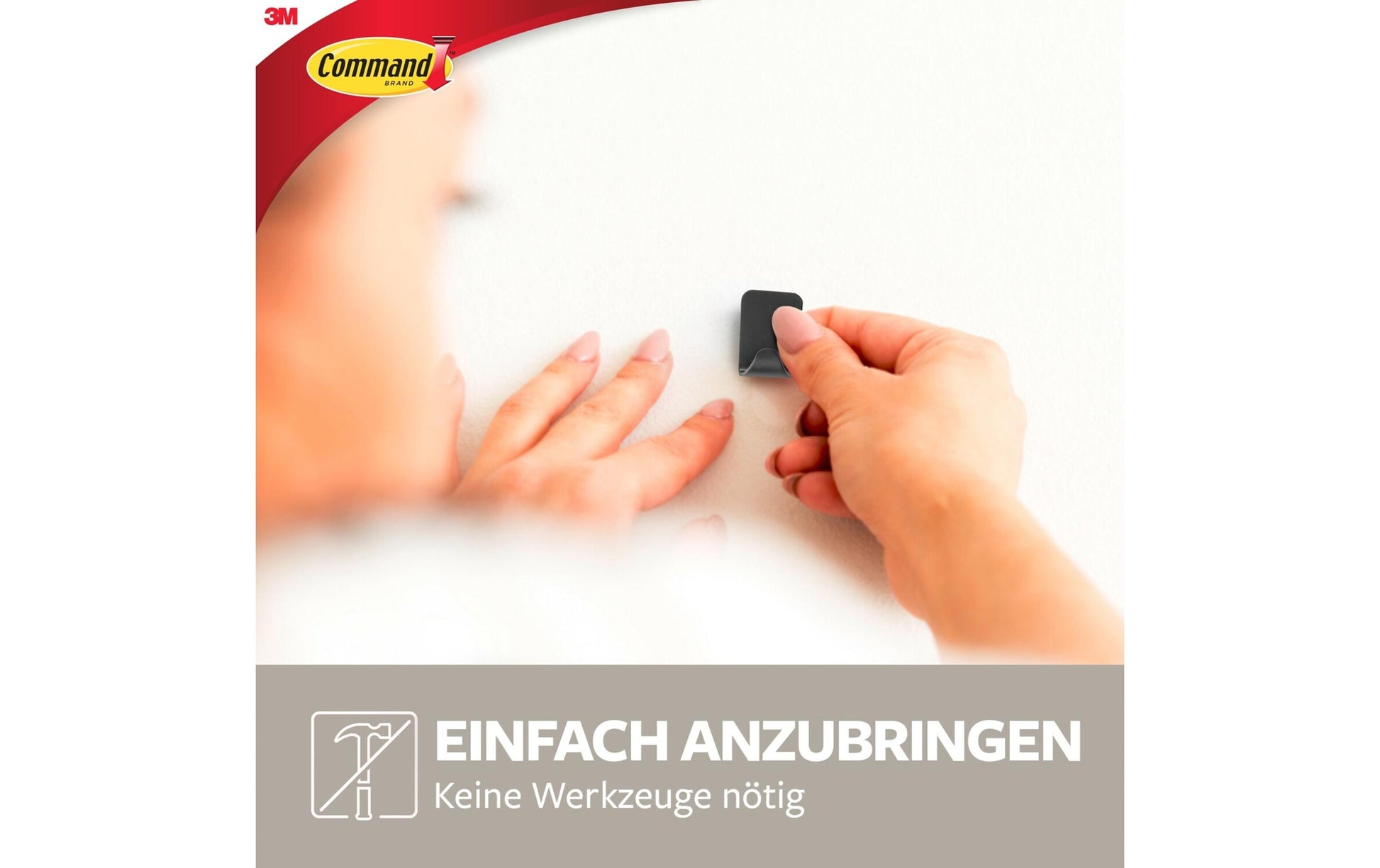 Command Haken – Metall – Schwarz (– 0,225 kg)