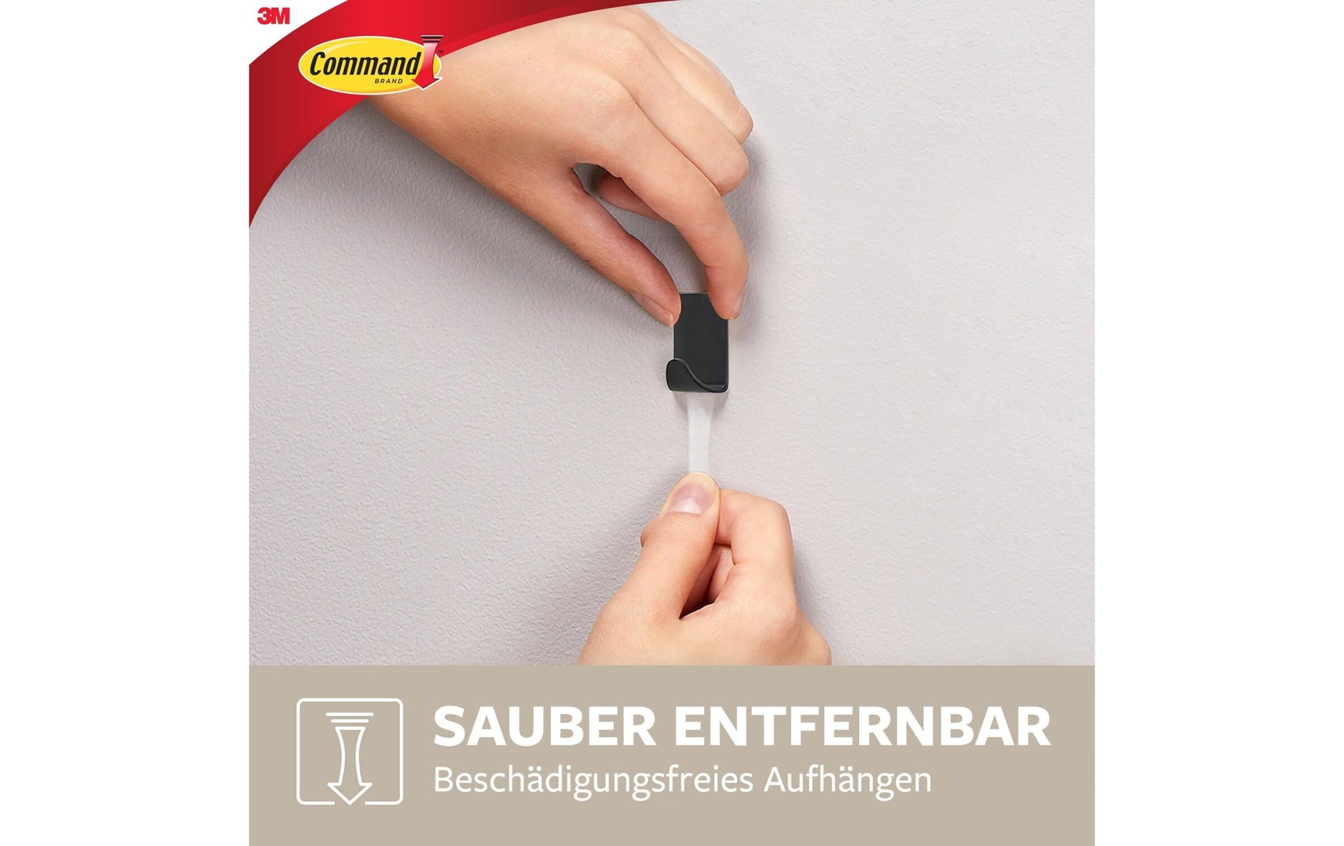 Command Haken – Metall – Schwarz (– 0,225 kg)