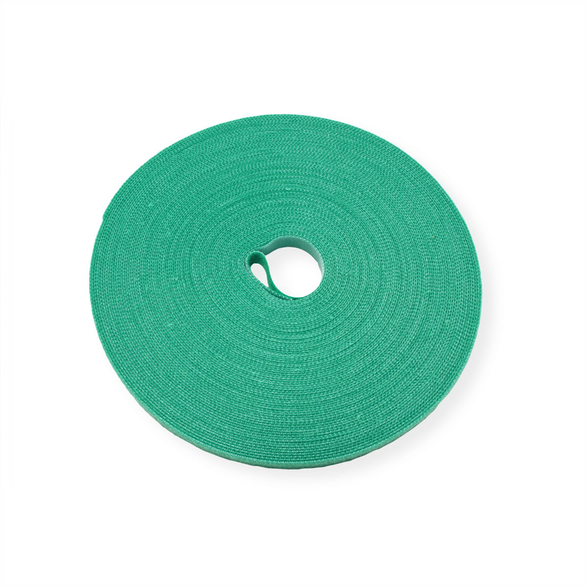 VALUE Klettband, 25 m, 10 mm – grün