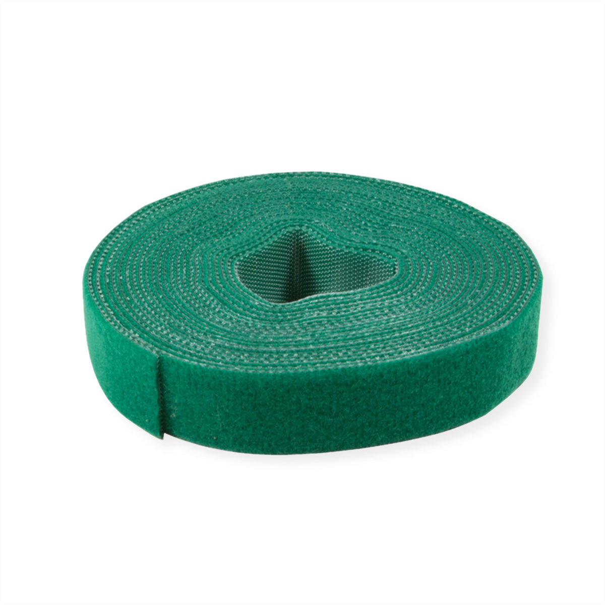 VALUE Klettband, 25 m, 10 mm – grün