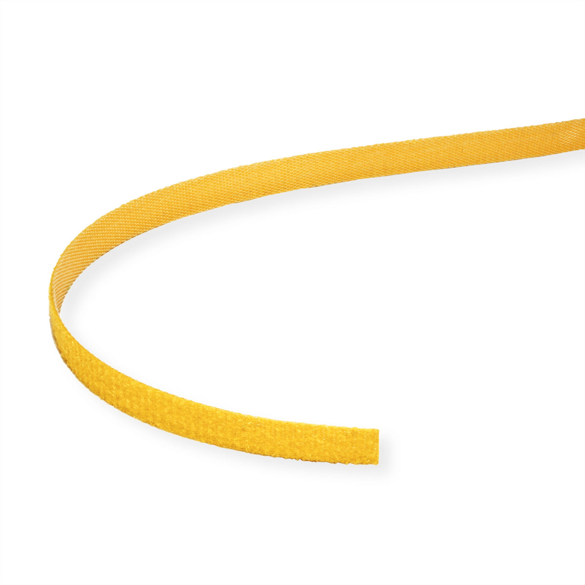 VALUE Klettband, 25 m, 10 mm, 5er-Pack – Gelb
