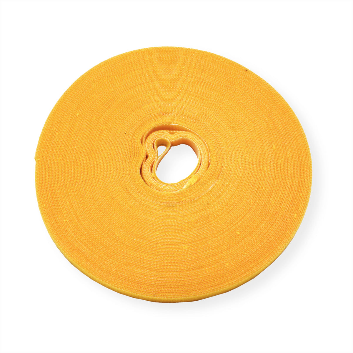 VALUE Klettband, 25 m, 10 mm, 5er-Pack – Gelb