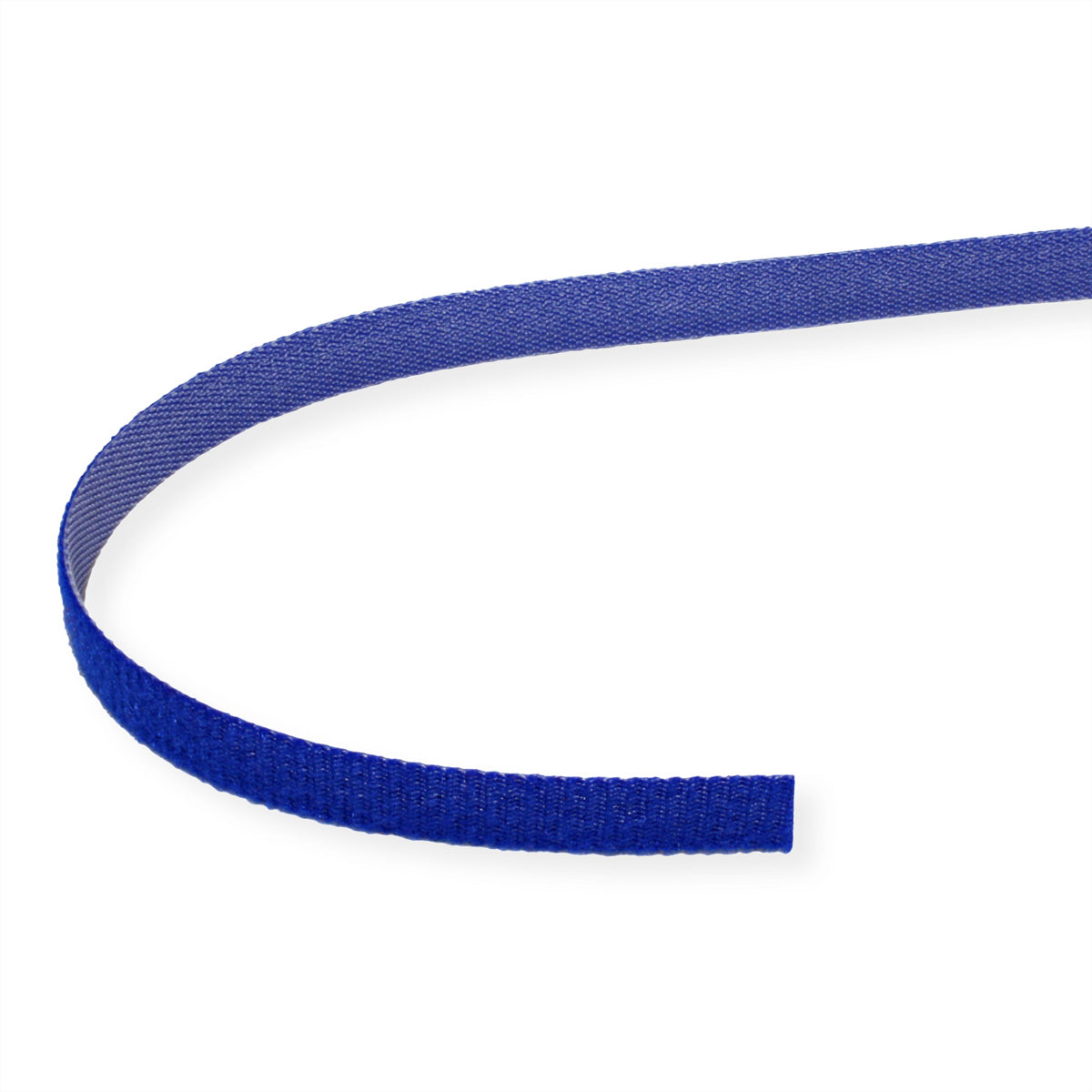 VALUE Klettband, 25 m × 10 mm – Blau