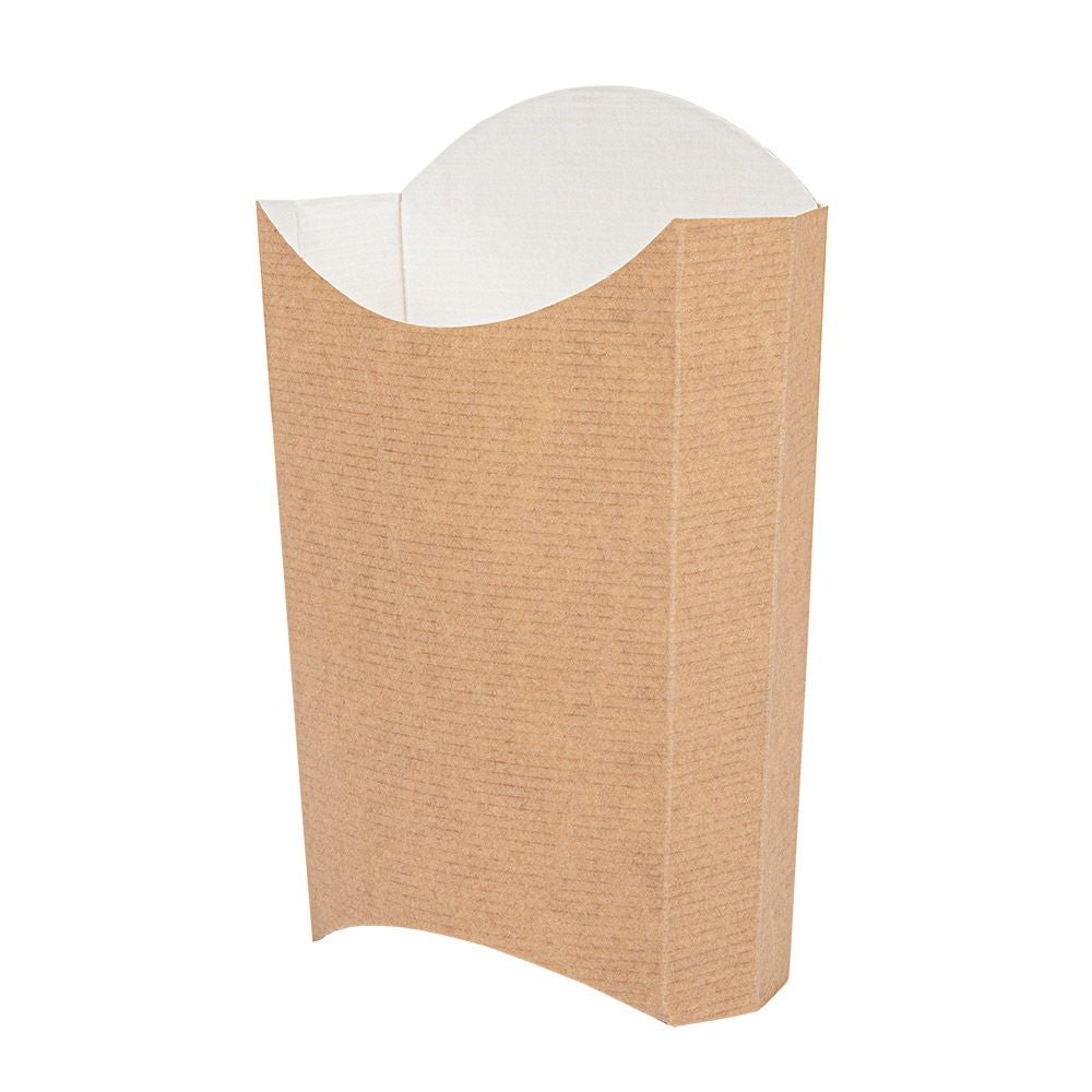 Garcia de Pou Weita Take-away-Box, Papier/Karton – 135 × 85 × 160 mm, braun/weiss – FSC – 200 Stk.