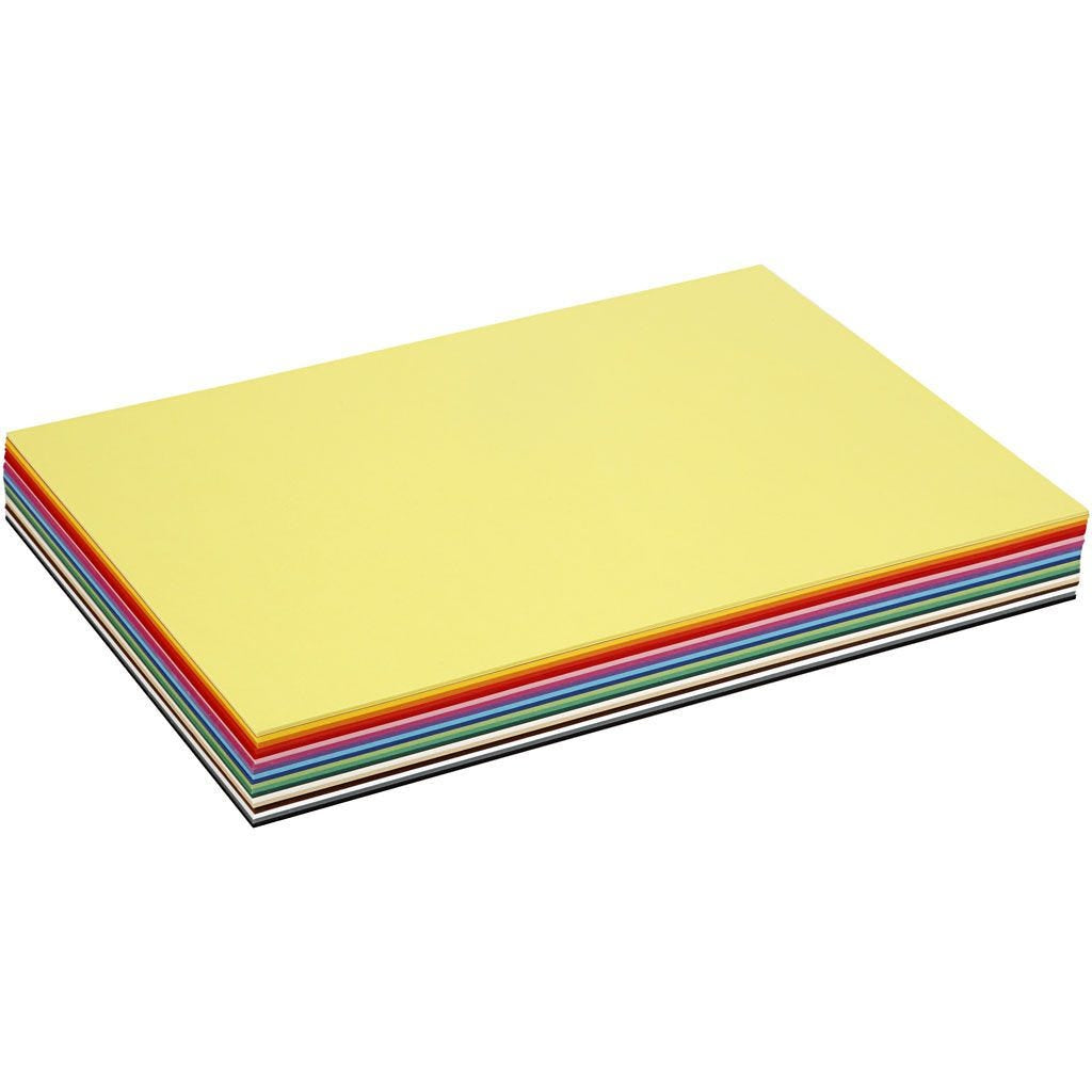 Creativ Company Bastelkarton – A3 – 180 g/m² – Mehrfarbig