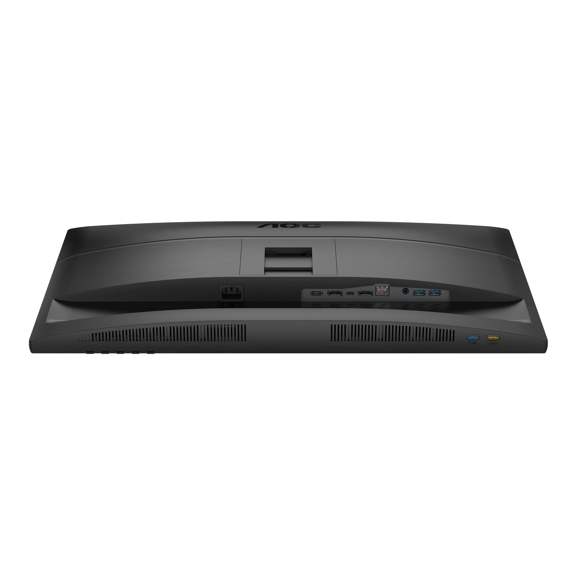 AOC Q27E4CV – Monitor, 27" 2560 × 1440 (WQHD), IPS, 120 Hz, 350 cd/m², USB-C, Lautsprecher, Schwarz