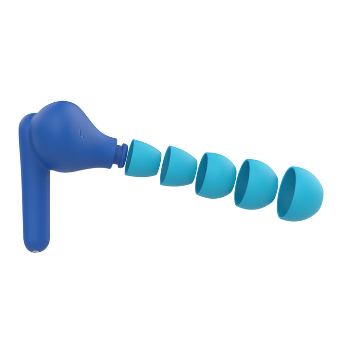 Belkin SoundForm Nano2 – In-Ear Kopfhörer – Bluetooth – für Kinder – Blau