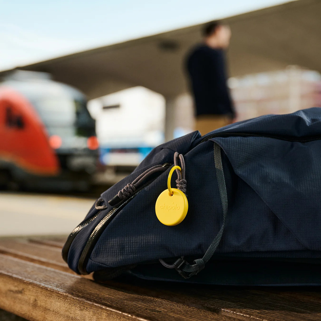 Chipolo Finder POP – für Apple Find My-App, iOS, Android, 38,8 × 6,6 mm, Grün