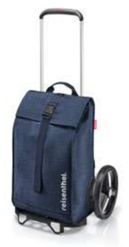 Reisenthel citycruiser – Rollkoffer, 40 l, 2 Rollen, Polyester, Blau, 34 × 55 × 22 cm