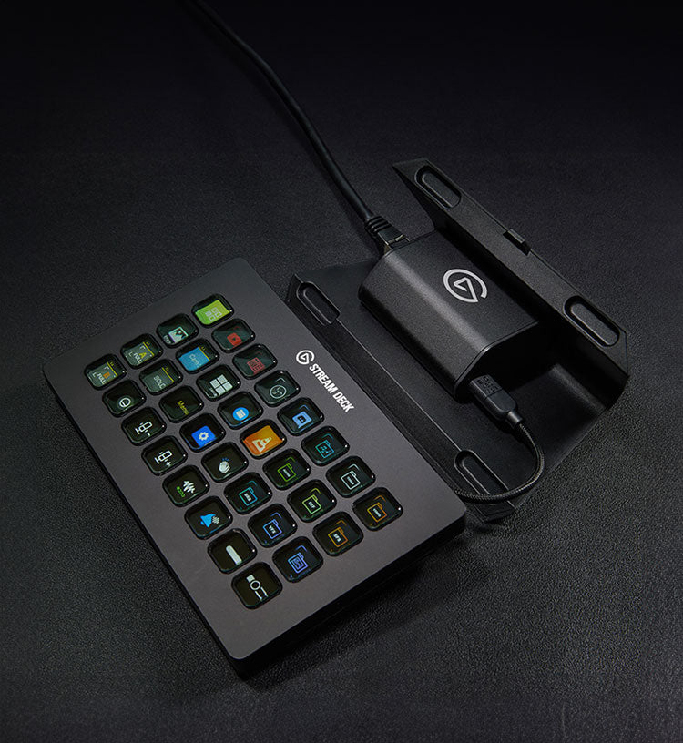 Elgato Stream Deck Network Dock – Netzwerkadapter USB-C zu RJ-45 – für PC und Mac – Schwarz
