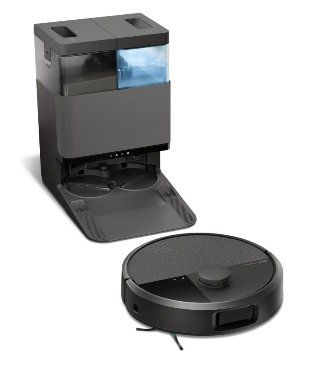 iRobot Roboterstaubsauger Roomba Plus 505 – 0,3 l, Akkubetrieb, 35,7 × 35,1 × 10,6 cm, 4,4 kg