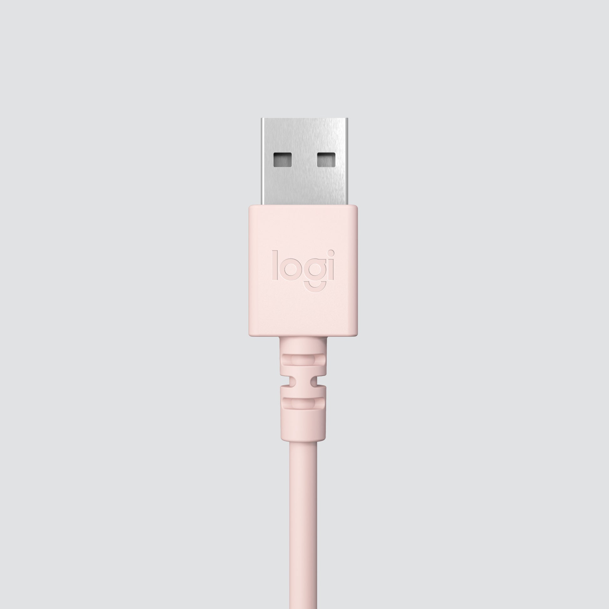 Logitech H390 – Headset – USB‑A – Pink – für PC/Mac