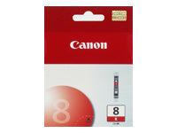 Canon Tintenpatrone CLI-8R, rot, 5'790 Seiten – für Tintenstrahldrucker und Multifunktionsgeräte