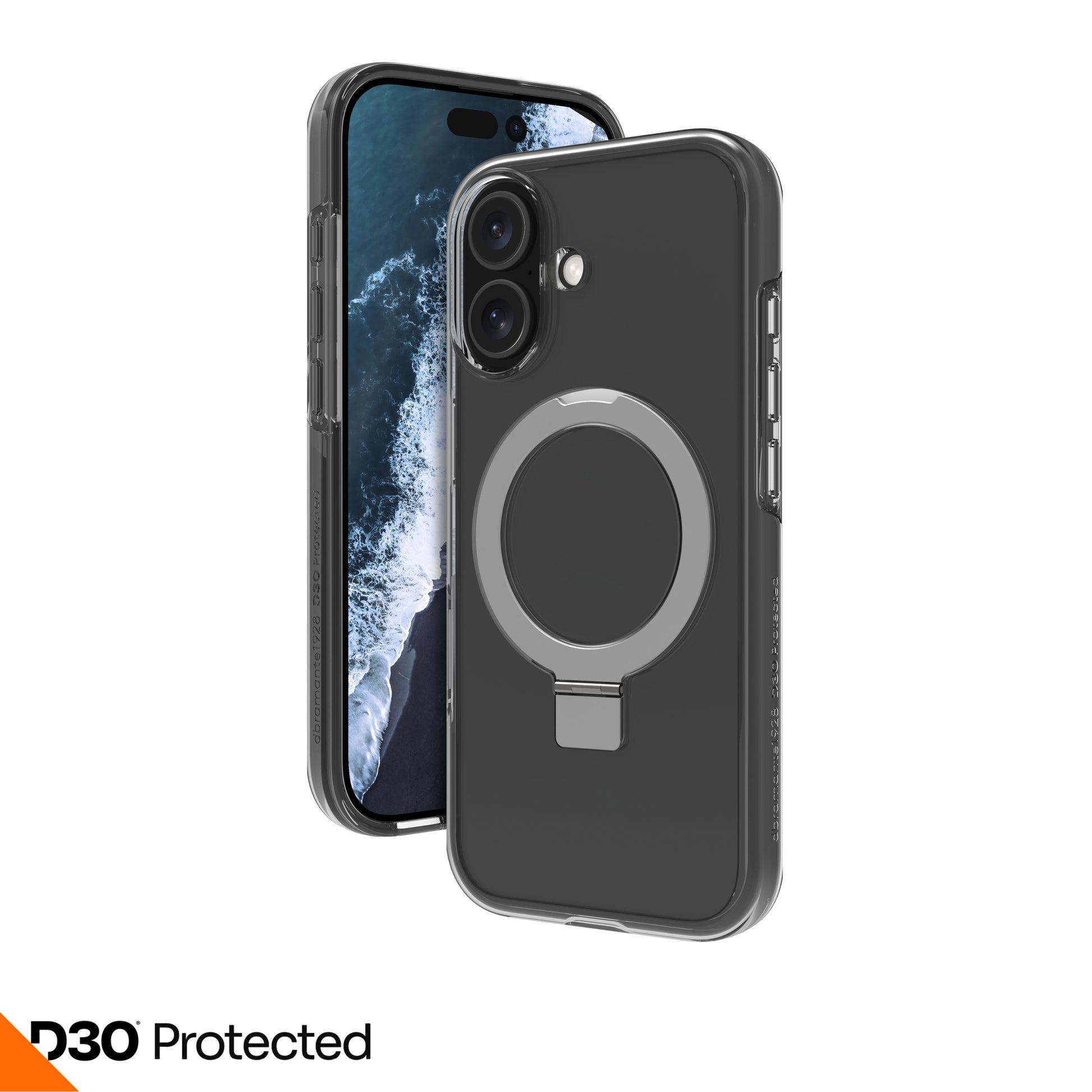 dbramante1928 Iceland Ultra D3O – Backcover – für Apple iPhone 17 – Transparent, sturzsicher bis 4 m