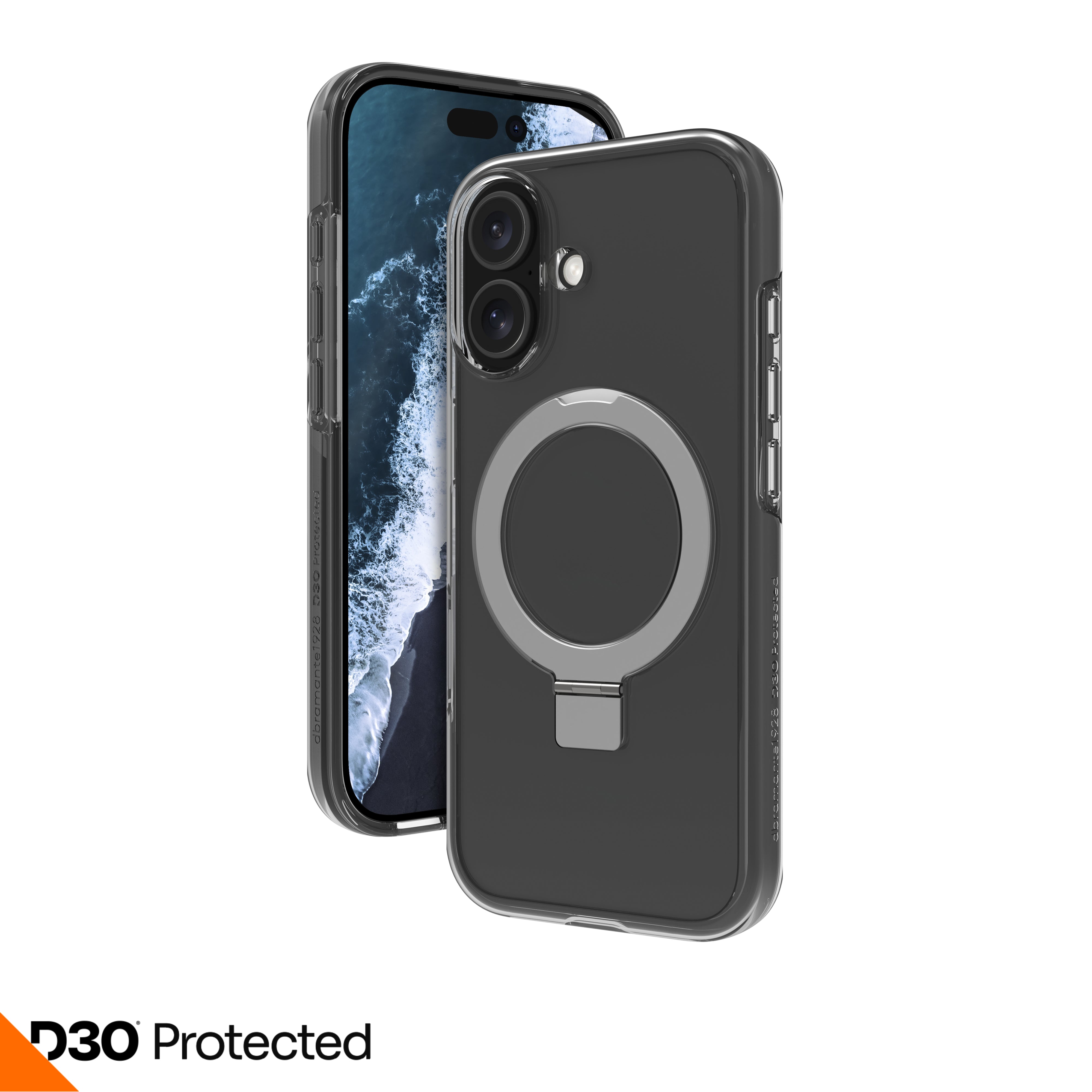 dbramante1928 Iceland Ultra D3O – Backcover – für Apple iPhone 17 – Transparent, sturzsicher bis 4 m