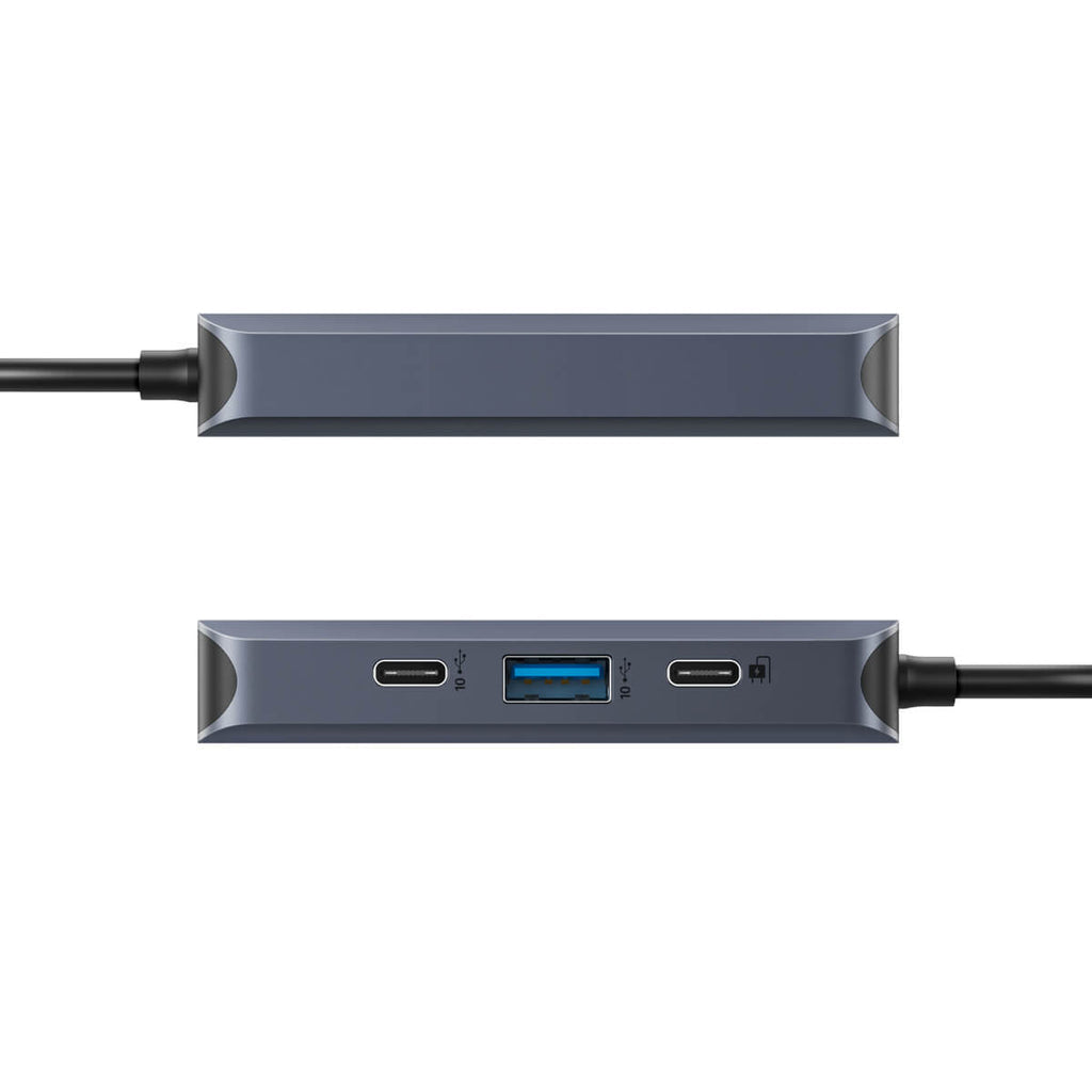 Targus HyperDriveEcoSmart Gen.2 Multiport-Adapter – USB-C, 1× HDMI, 100 W PD, für Windows/Mac/Android
