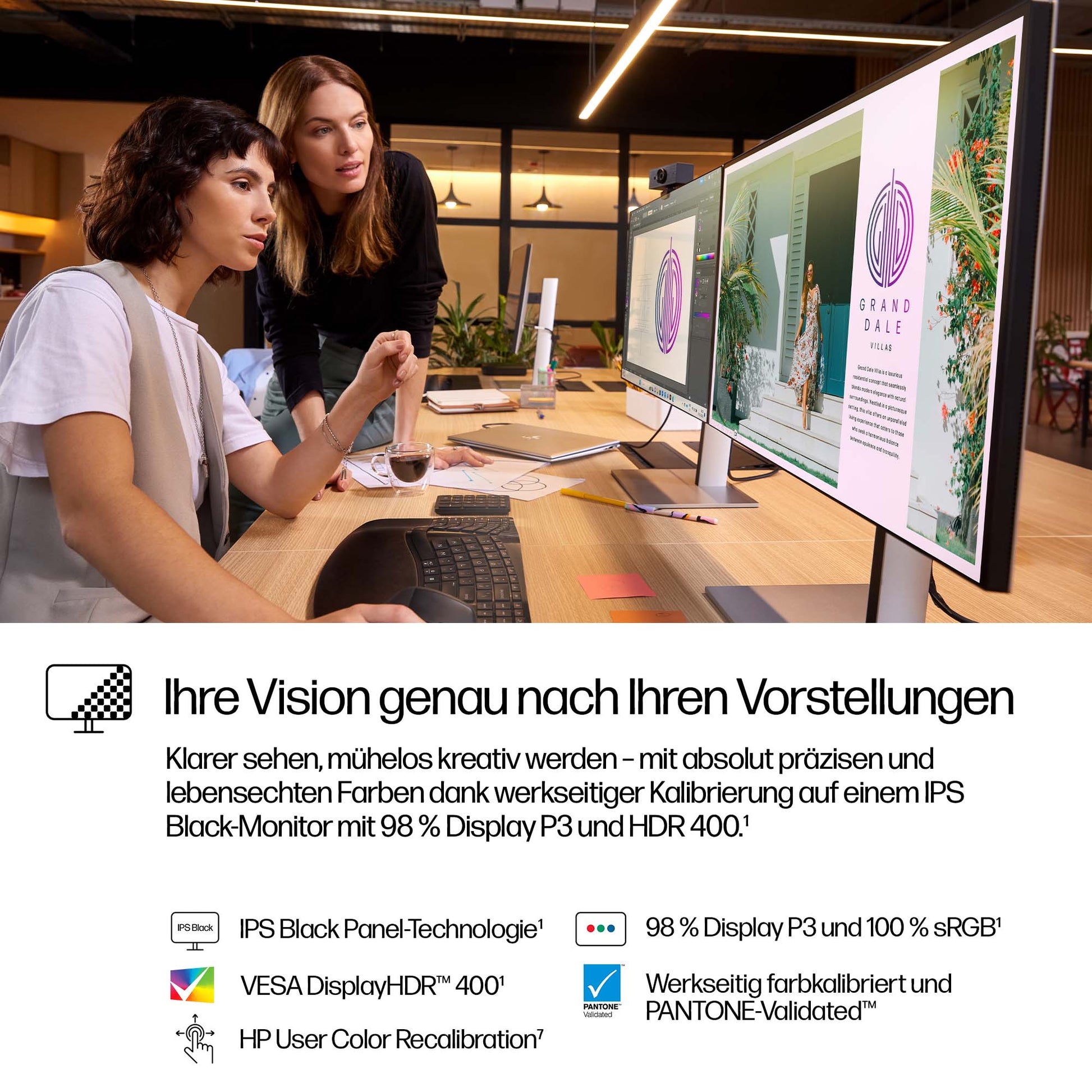 HP Series 7 Pro 727pq – Monitor, 27" 2560 × 1440 (WQHD)