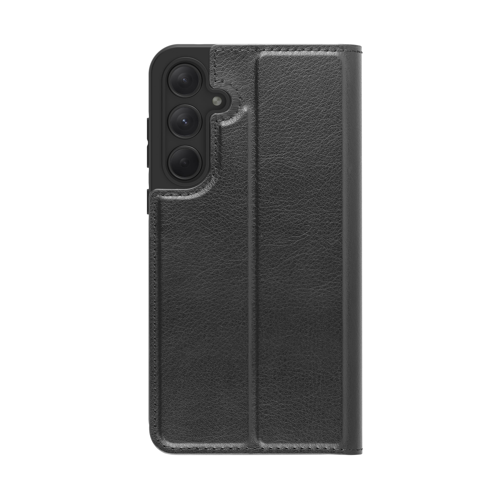 dbramante1928 Oslo Folio – für Samsung Galaxy A35 5G, mit Kartenfach, PU+Recycling-Kunststoff, schwarz