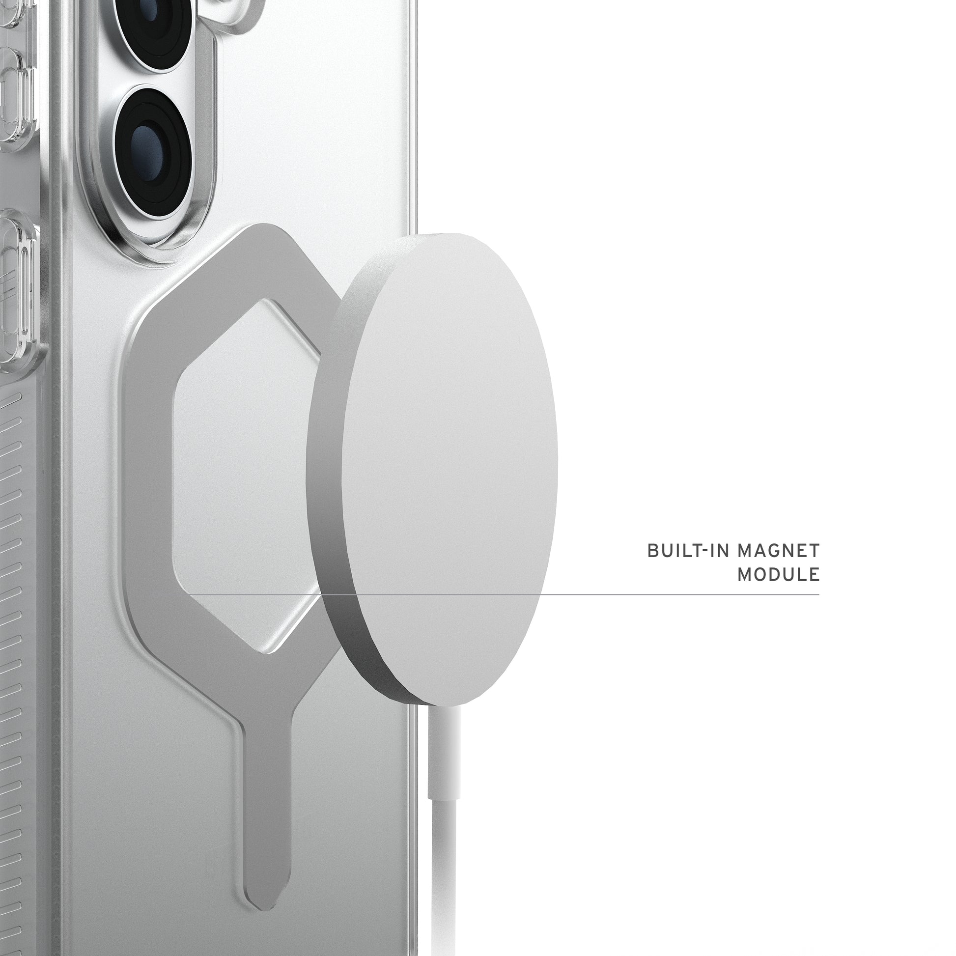 Urban Armor Gear UAG Plyo Backcover – für Samsung Galaxy S26+, MagSafe, mit Ständer, PC, Transparent