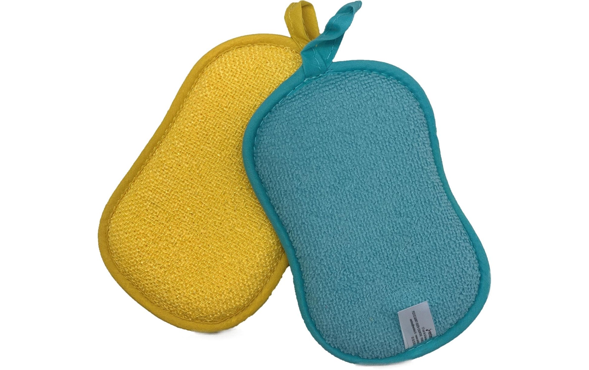 Mediashop Spülschwamm – Polyester, Oval, für Geschirr, 16 × 9,5 × 1,5 cm, Mehrfarbig, 5 Stk.