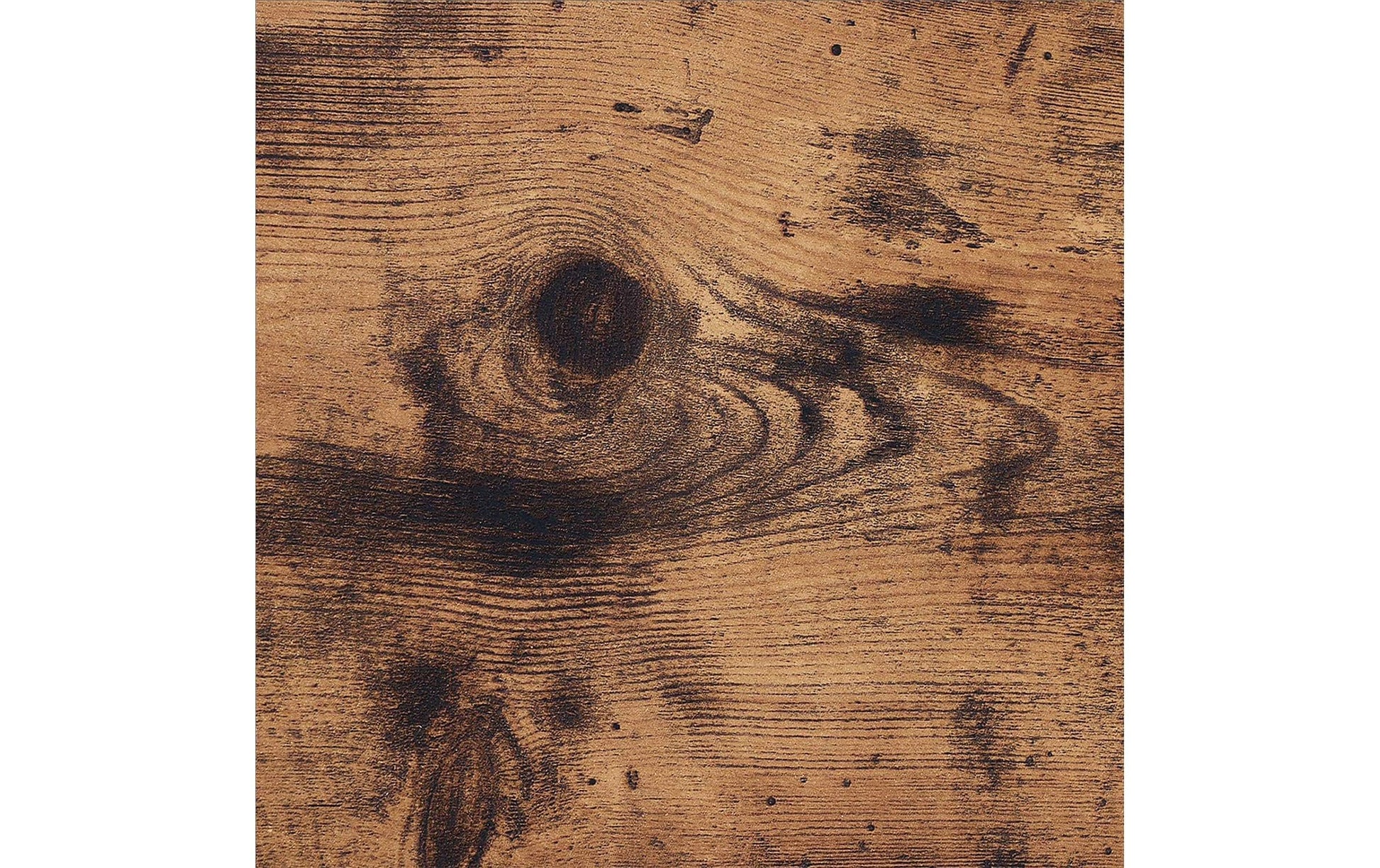 Vasagle Garderobenständer – 4 Haken, Stahl/Spanplatte, Schwarz/Braun, 45 × 45 × 181 cm