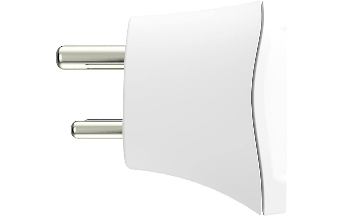 SKROSS Combo Reiseadapter Welt zu Indien – 3-polig (geerdet), 108 g