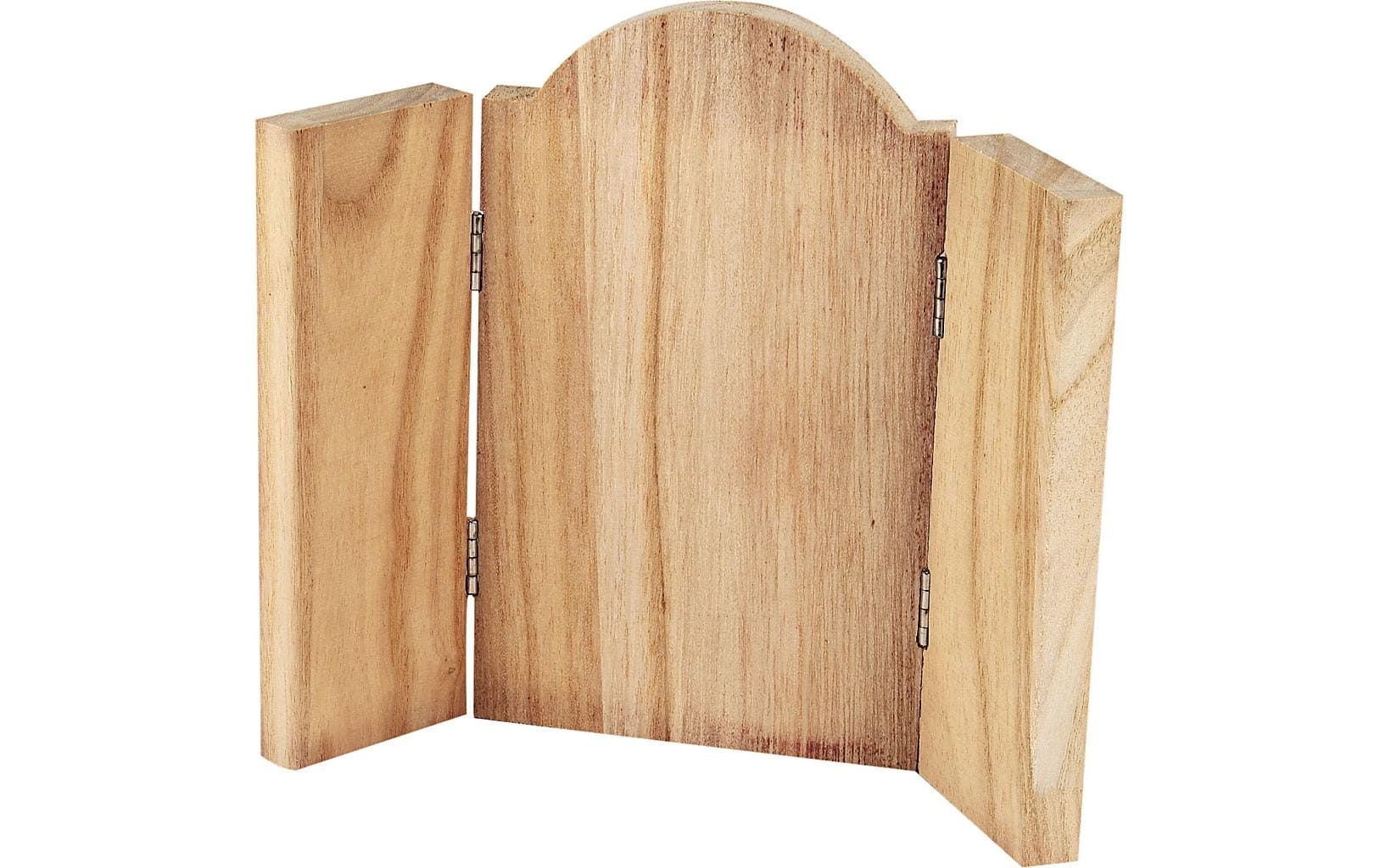 Creativ Company Bilderständer – 22 × 18 cm – Holz, Braun