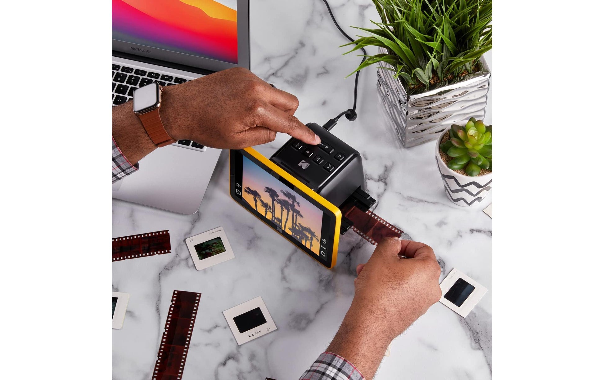 Kodak Slide N Scan – Dia-/Negativscanner, 24 × 36 mm, USB