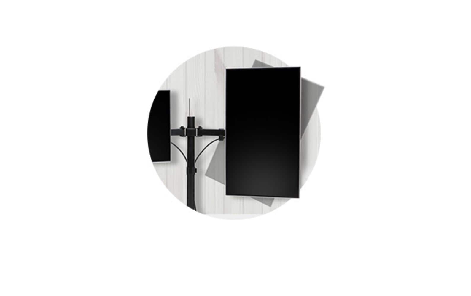 Kensington SmartFit Ergo – Monitorarm, Dual