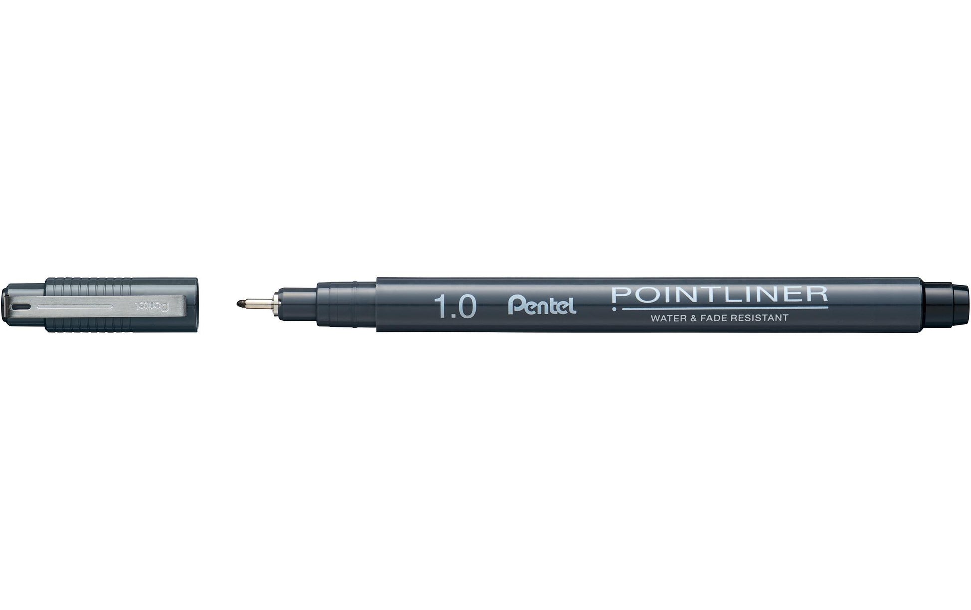 Pentel Pointliner Fineliner 1 mm – schwarz – wasserfest