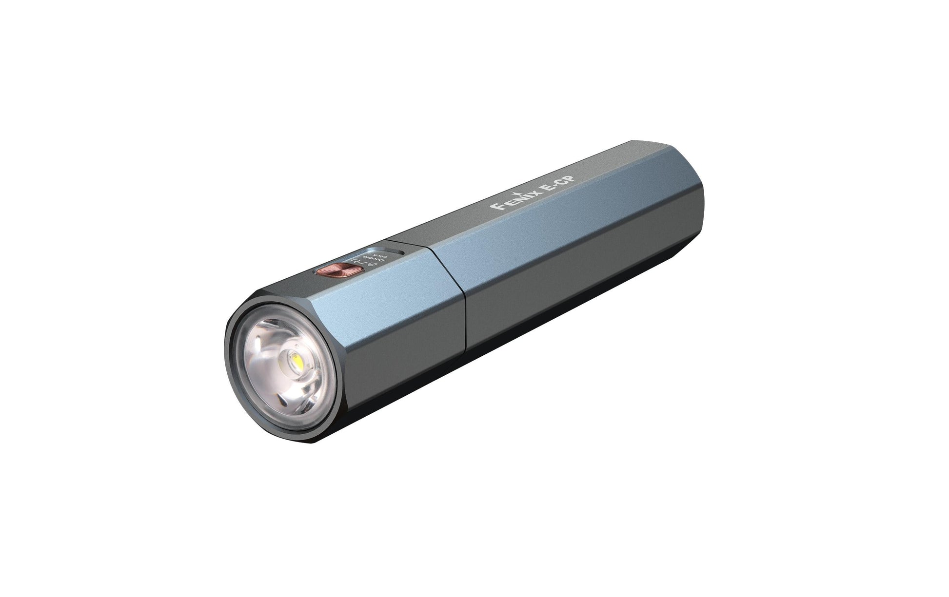 Fenix Taschenlampe E-CP – 1600 lm, 222 m, IP68, USB, Akku – Schwarz