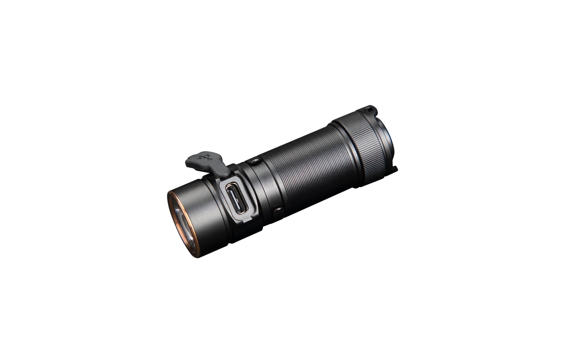 Fenix Taschenlampe E18R V2.0 – 1200 lm, 146 m, IP68, USB-C, 6 Modi – Schwarz