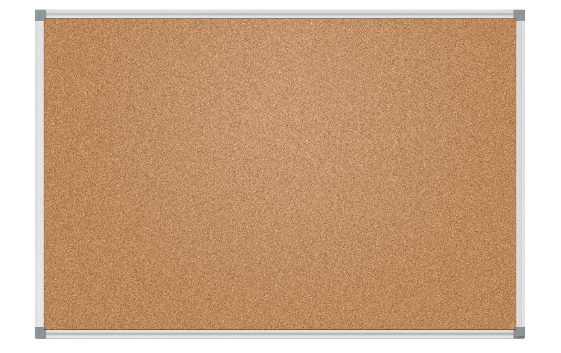 MAUL Korktafel MAULstandard – 90 × 60 cm – braun, Alurahmen