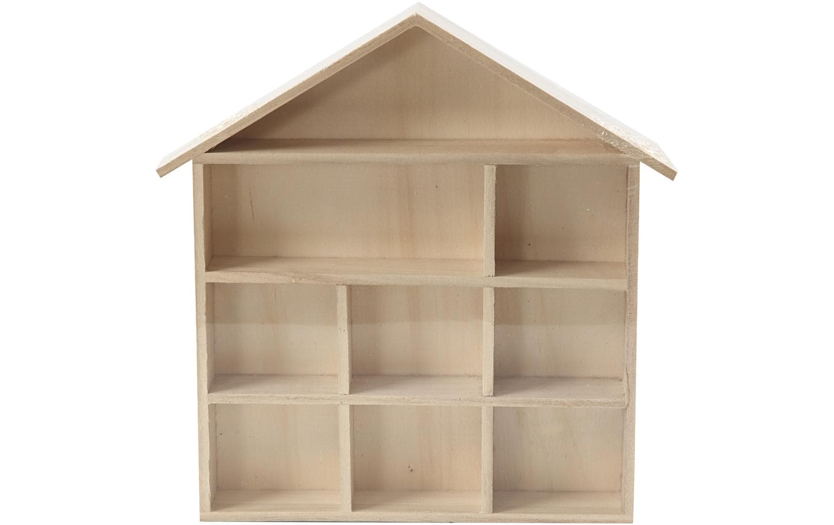 Creativ Company Setzkasten – Holz – Natur – 252 × 260 × 35 mm