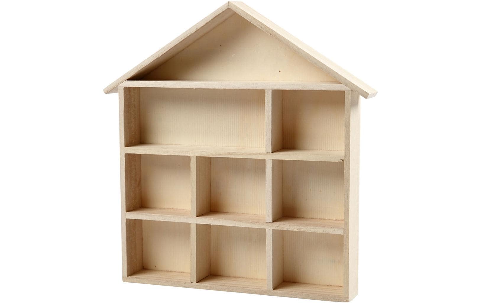 Creativ Company Setzkasten – Holz – Natur – 252 × 260 × 35 mm