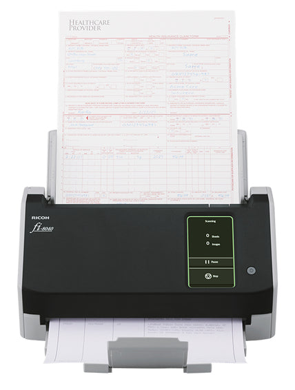 Ricoh fi-8040 – Einzugsscanner, A4, Duplex, 40 ppm, ADF 50 Blatt, LAN
