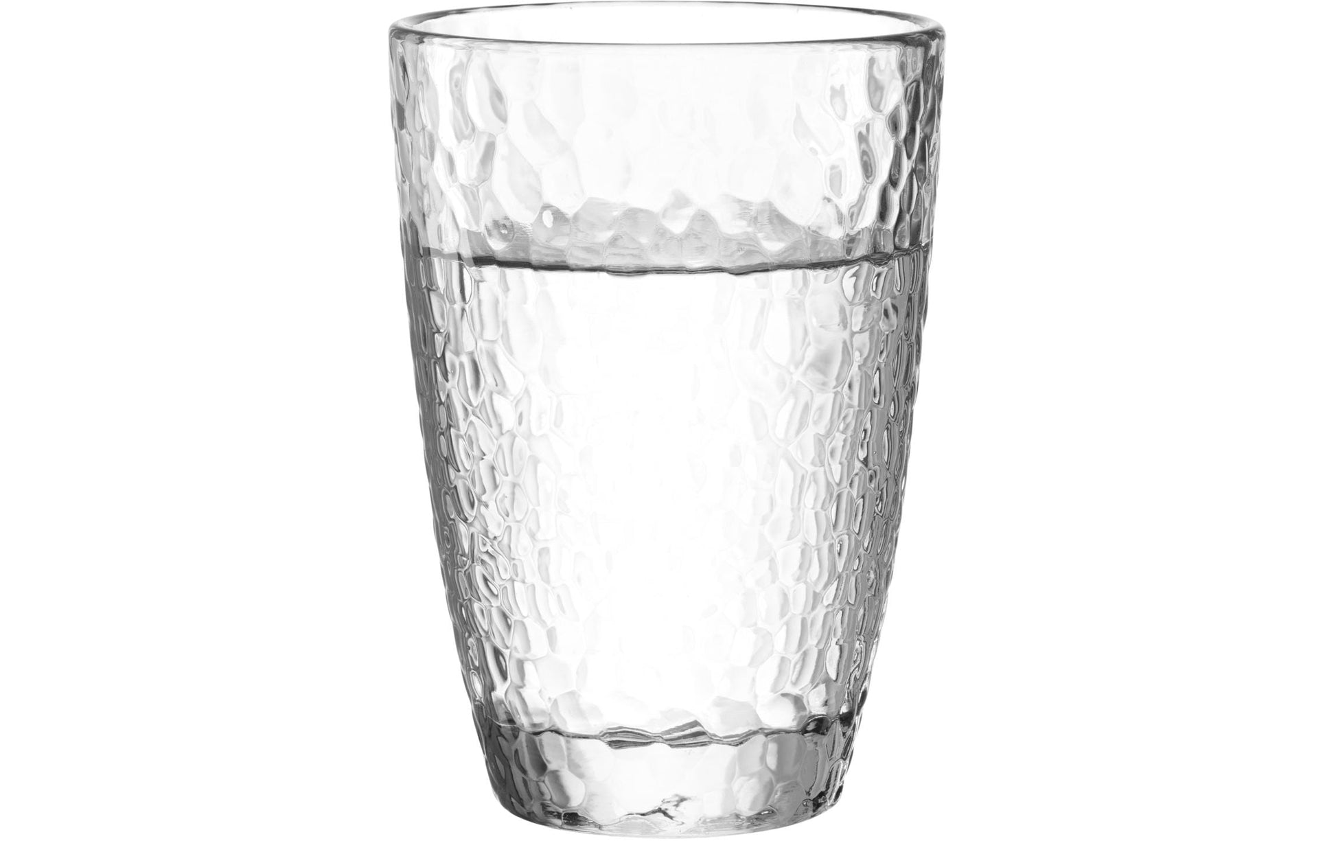 LEONARDO Trinkgläser – 4er Set, 340 ml, Ø 8,0 cm, H 12,0 cm, Kalk-Natron-Glas, Transparent, spülmaschinenfest