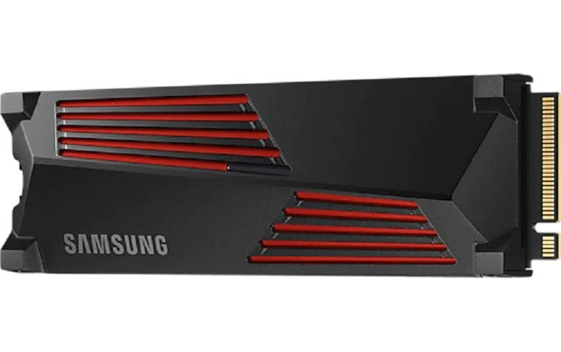 Samsung 990 PRO 1 TB M.2 2280 – NVMe PCIe 4.0 x4, 7'450/6'900 MB/s, Heatspreader