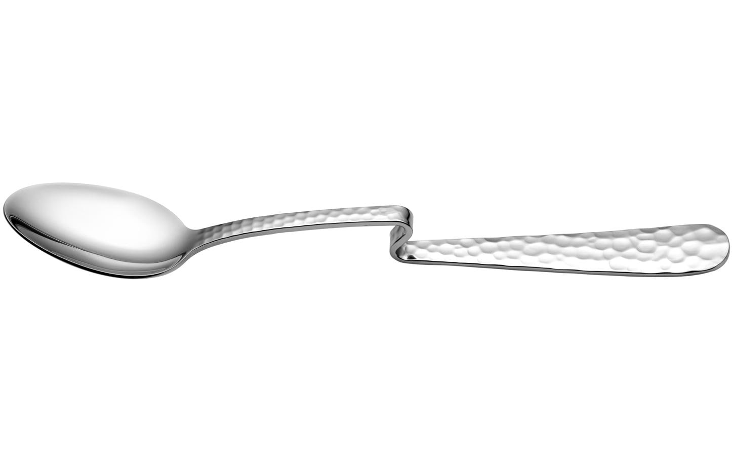 LEONARDO Matera Latte-Macchiato-Löffel – 19 cm, Edelstahl, Silber, spülmaschinenfest