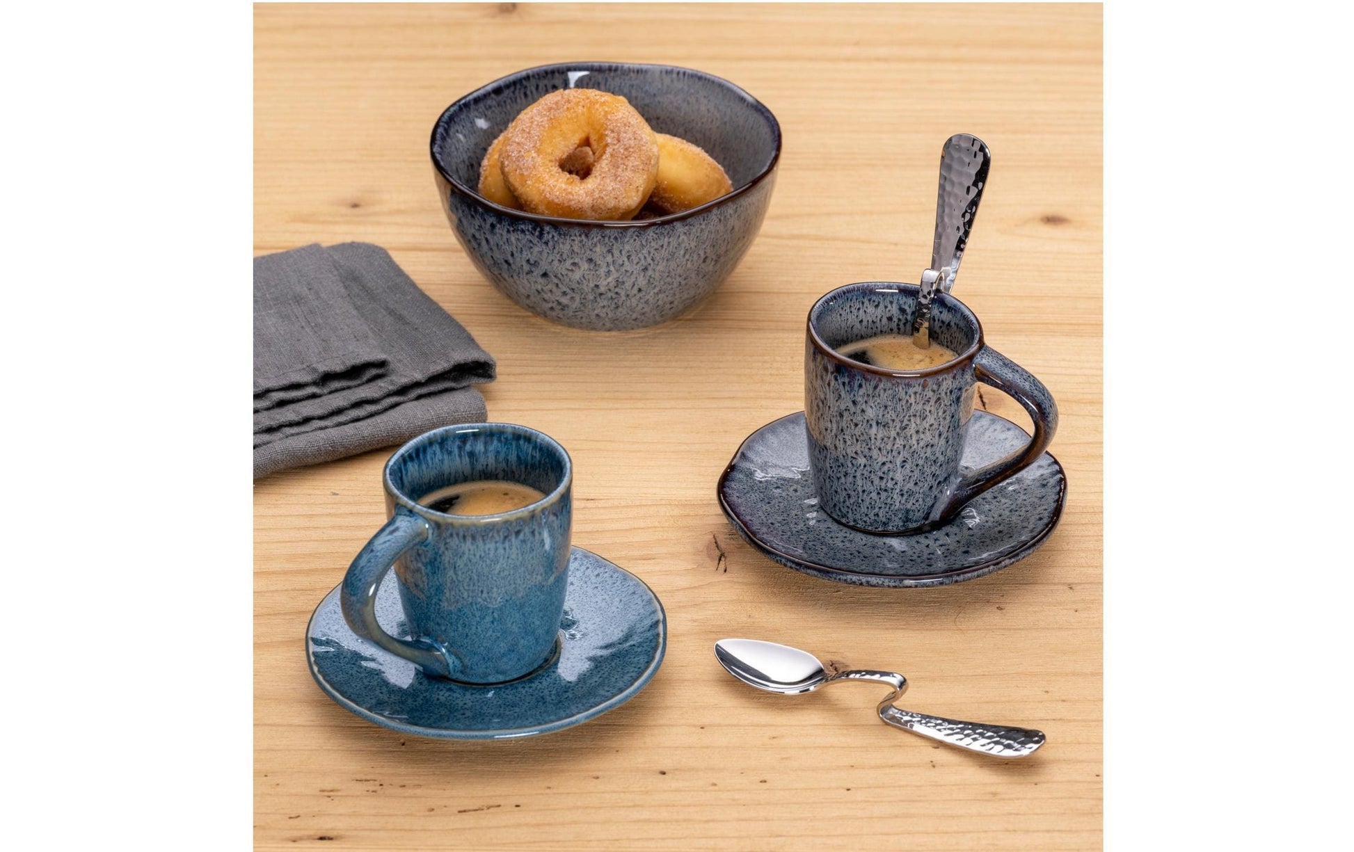 LEONARDO Matera Espressolöffel – 11 cm, Edelstahl, Silber, spülmaschinenfest