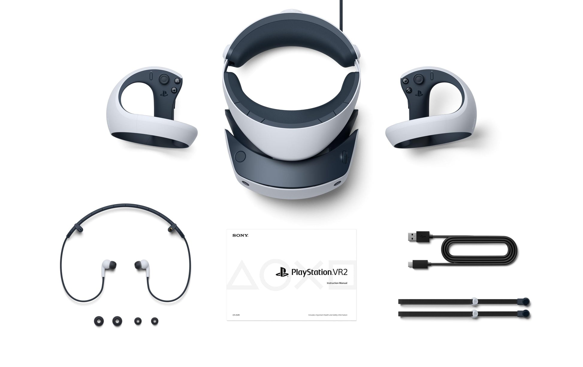 Sony PlayStation VR2 – VR-Headset – 2000 × 2040, 90 Hz, 110° Sichtfeld, inkl. Controller