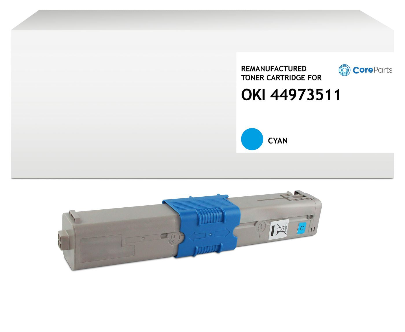 CoreParts OK2028C (QI-OK2028C) Cyan-Toner – kompatibel – für OKI