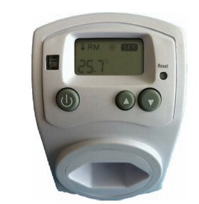 Elbro TH-810TN – Temperaturgesteuerte Steckdose, 59 × 40 × 107 mm, für Typ J (CH)