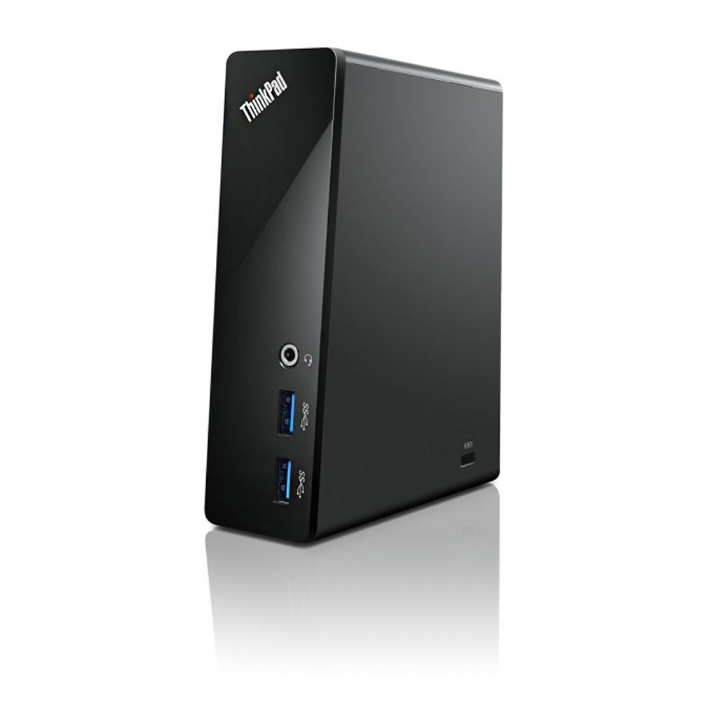 Lenovo Dockingstation – 1× DVI, 2× USB-A, GbE, 3,5 mm Audio, für Windows