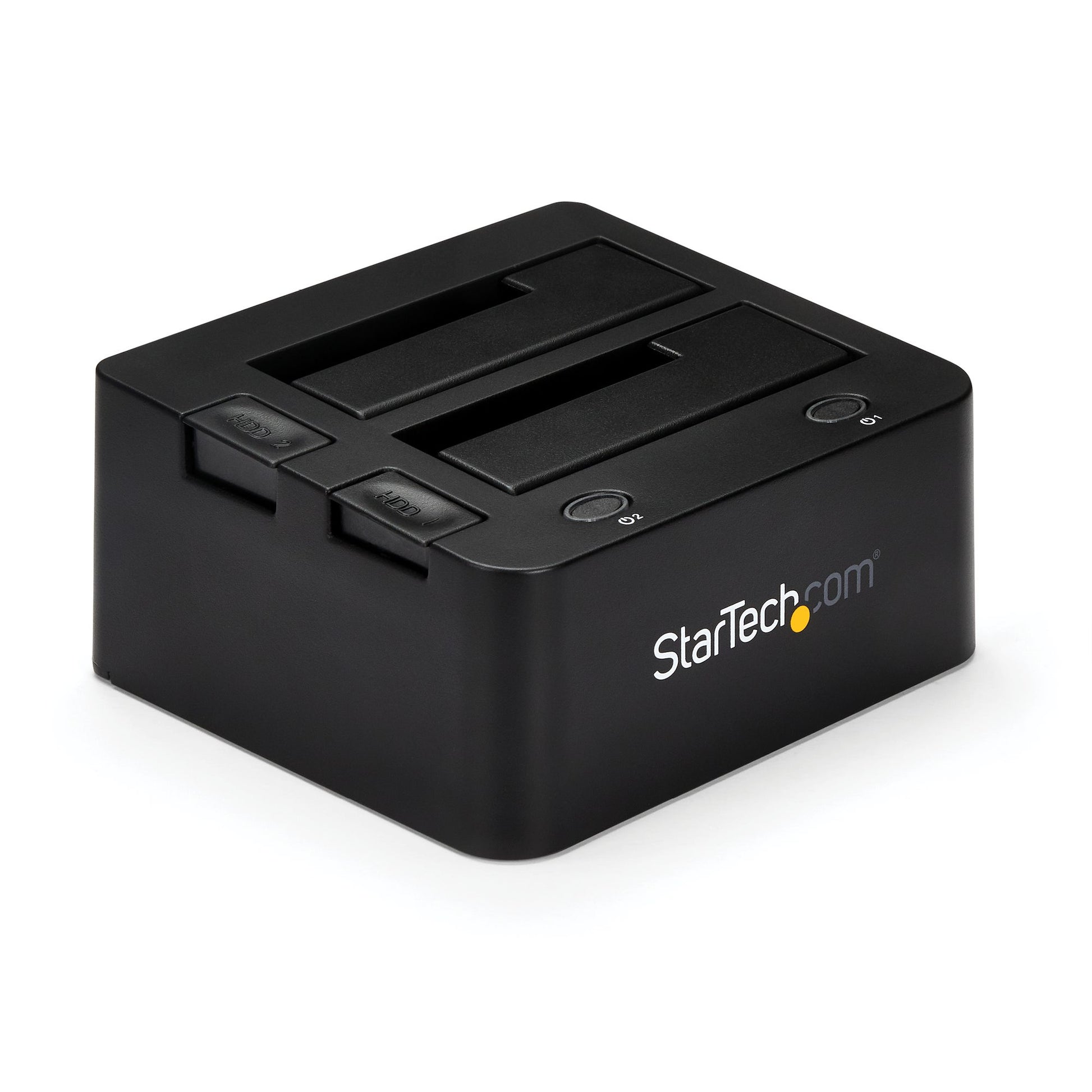 StarTech.com Dockingstation – USB-A, für 2× 2,5"/3,5" HDD/SSD (SATA/IDE, bis 6 TB)