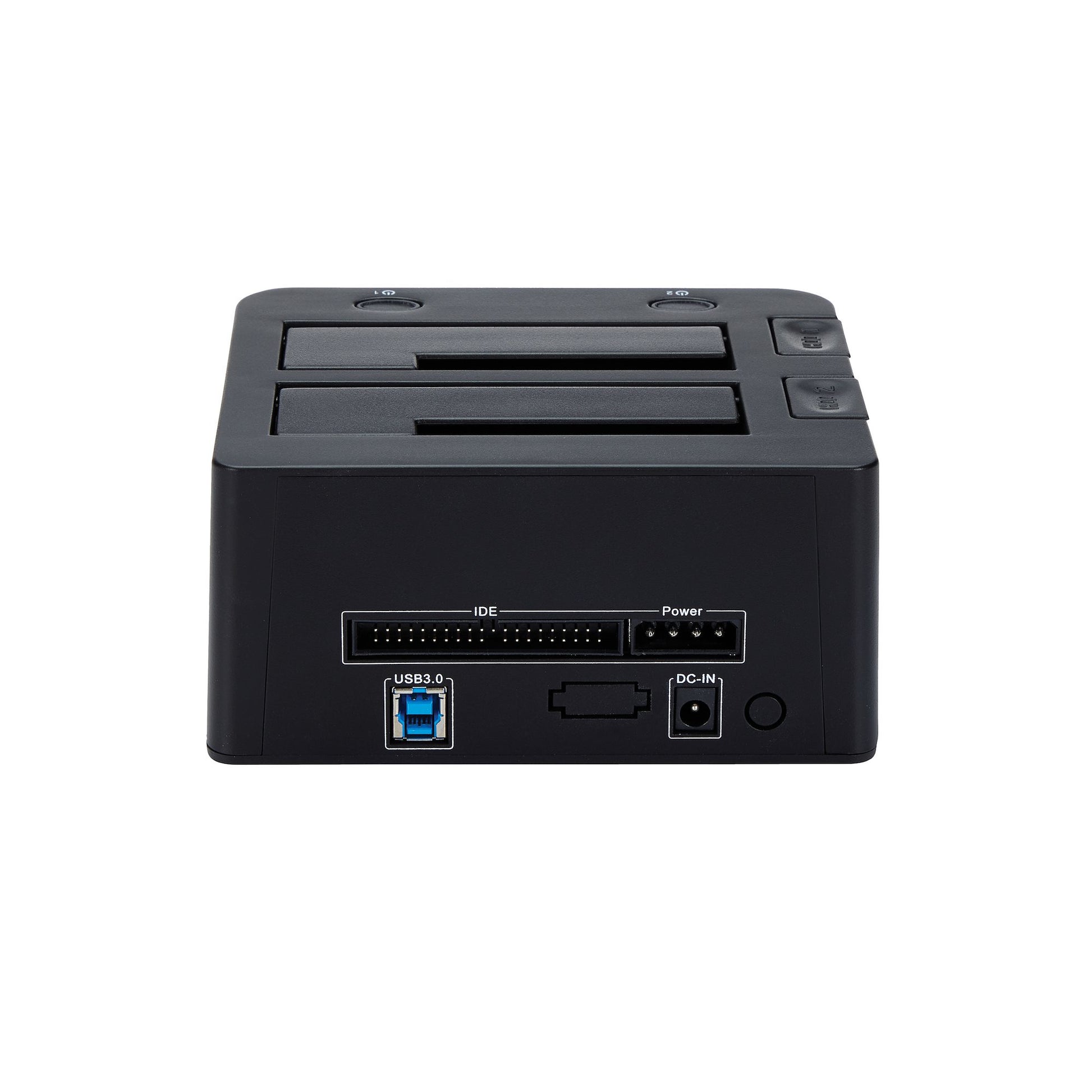 StarTech.com Dockingstation – USB-A, für 2× 2,5"/3,5" HDD/SSD (SATA/IDE, bis 6 TB)