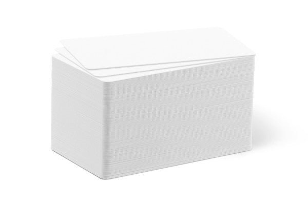 Durable Druckkarten 85,6 × 53,98 mm, Weiss, Kunststoff – für DURABLE Duracard ID 300 – 100 Karten