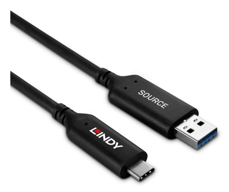 Lindy USB-Kabel, USB-A zu USB-C, 50 m, USB 3