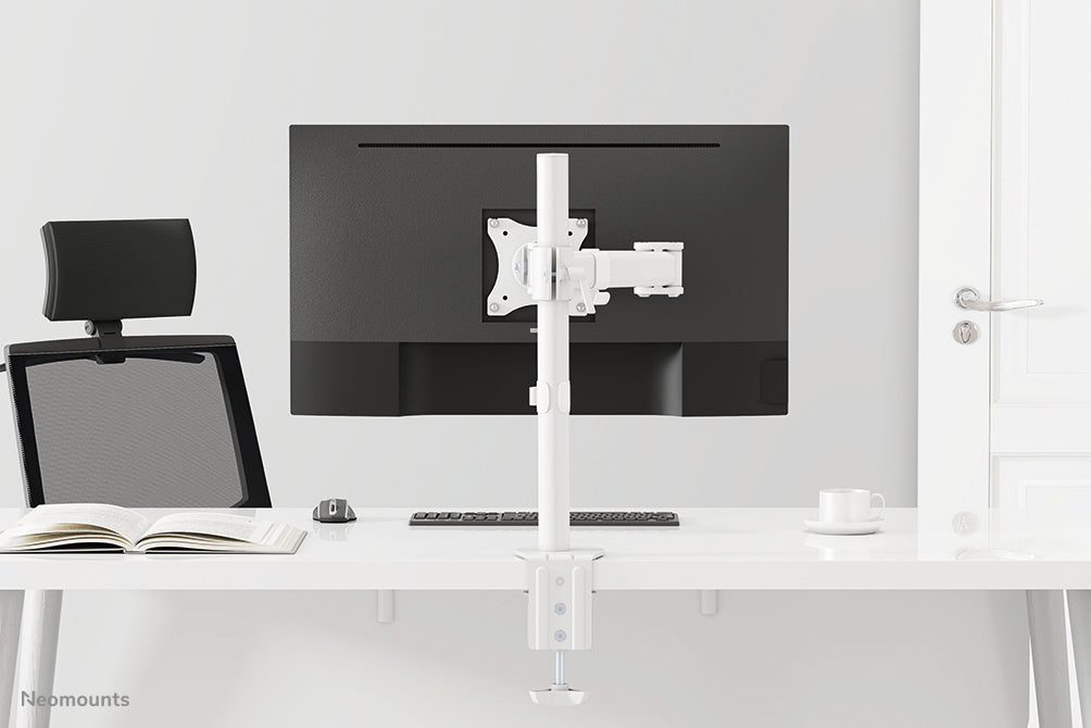 Neomounts NM-D135WHITE – Monitorarm Tischhalterung – 10–30" – VESA 75×75/100×100 mm