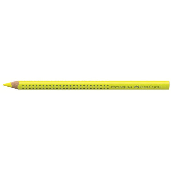 Faber-Castell 1148 Markier-Farbstift Gelb – Rundspitze, 1–5 mm, radierbar, FSC